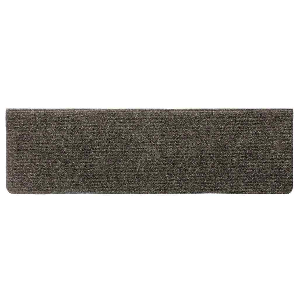 Stufenmatten Selbstklebend 10 Stk. 65x21x4 cm Anthrazit