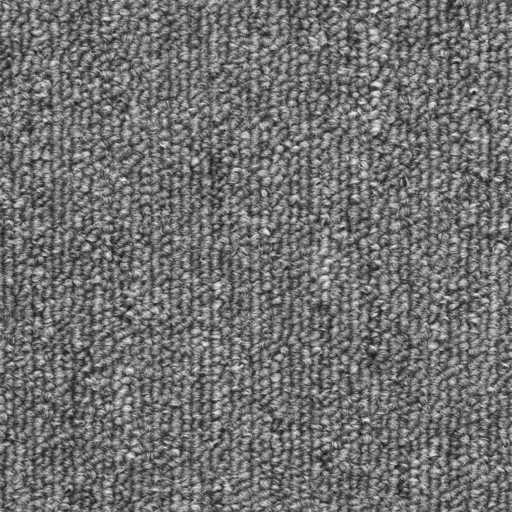 Stufenmatten 10 Stk. 56x17x3 cm Dunkelgrau Halbrund