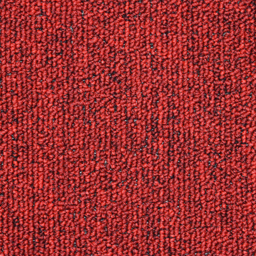 Stufenmatten 10 Stk. 56x17x3 cm Rot Halbrund