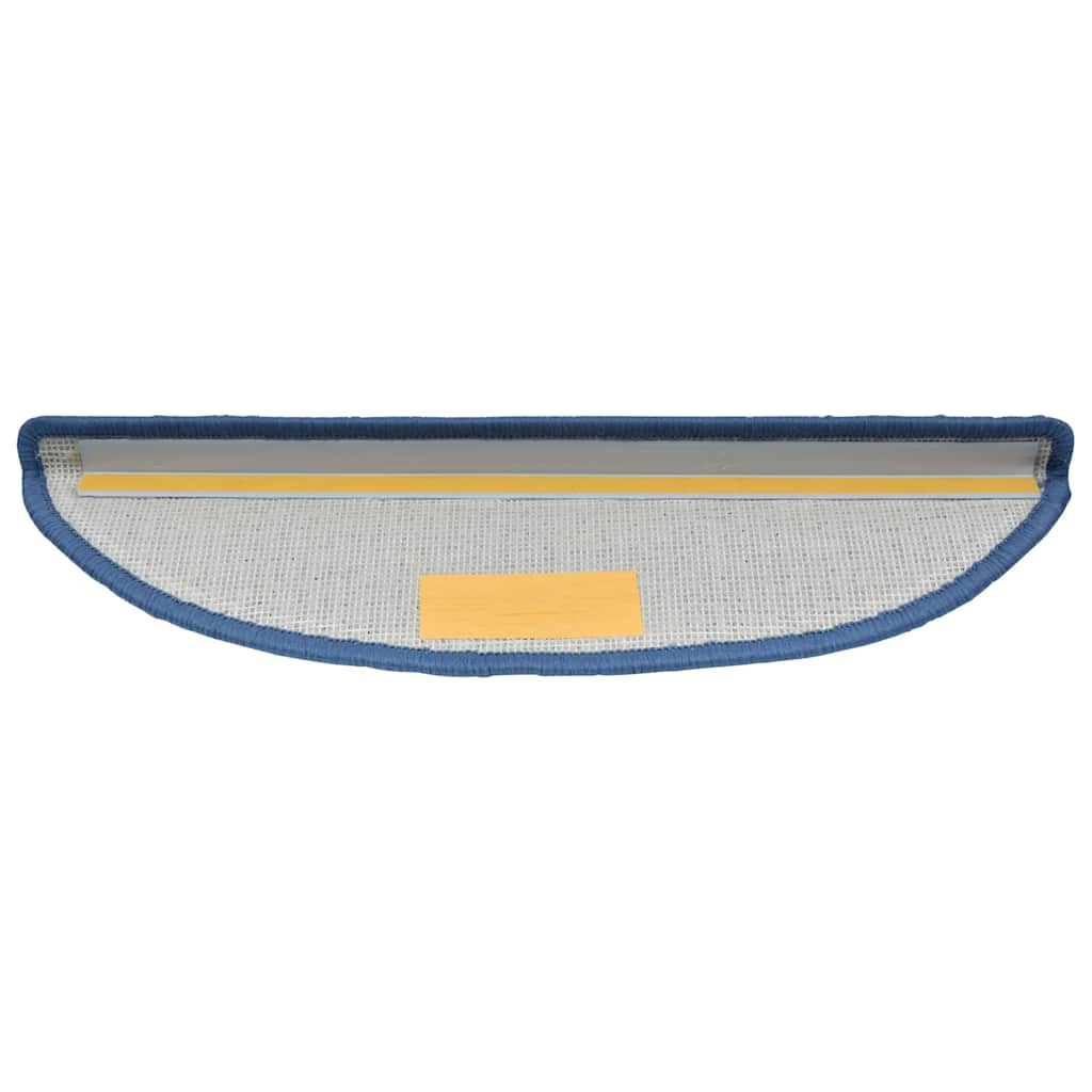 Stufenmatten 10 Stk. 56x17x3 cm Blau Halbrund