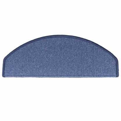 Stufenmatten 10 Stk. 65x24x4 cm Blau Halbrund Groß