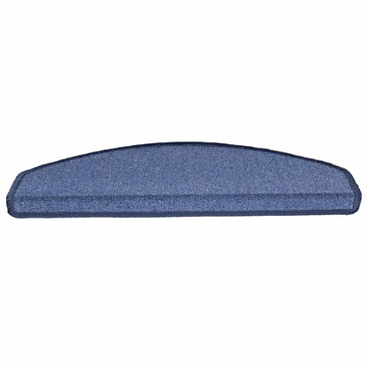 Stufenmatten 10 Stk. 65x24x4 cm Blau Halbrund Groß