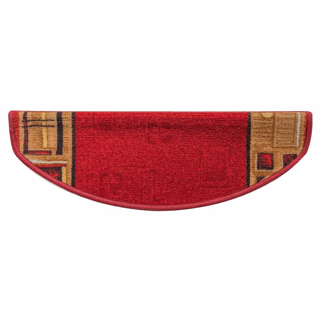 Stufenmatten Selbstklebend 5 Stk. 65x21x4 cm Rot