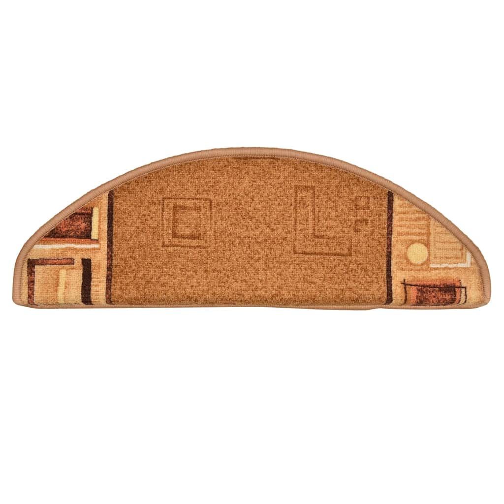 Stufenmatten Selbstklebend 5 Stk. 65x21x4 cm Beige