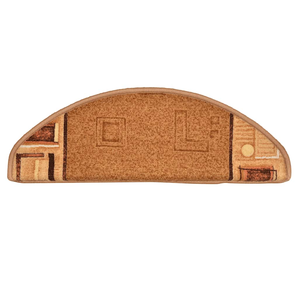 Stufenmatten Selbstklebend 10 Stk. 65x21x4 cm Beige