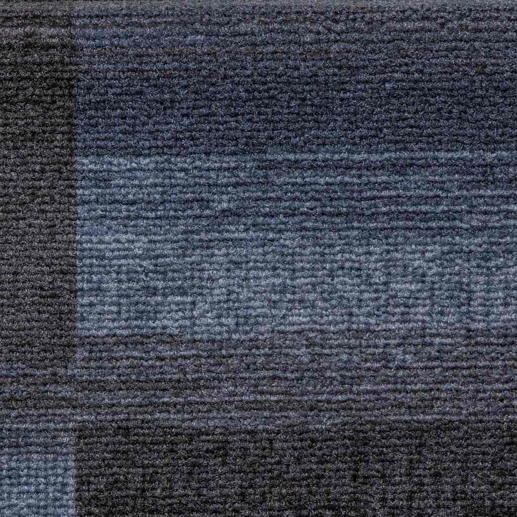 Stufenmatten Selbstklebend 10 Stk 65x21x4 cm Schwarz Grau