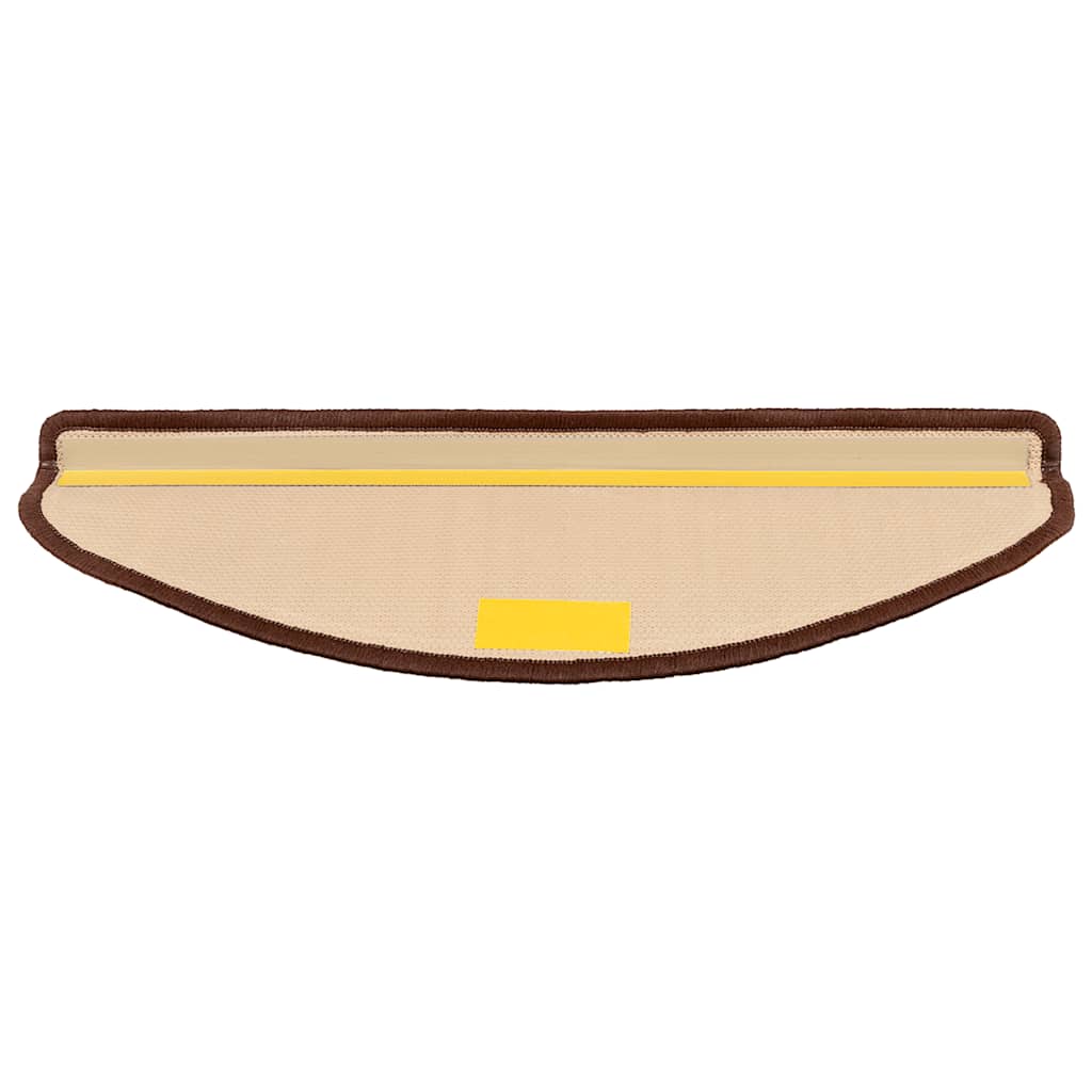 Stufenmatten Selbstklebend 5 Stk. 65x21x4 cm Braun