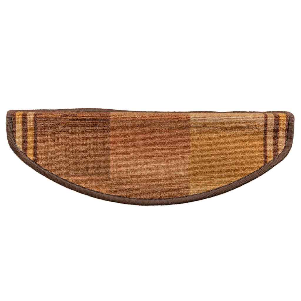 Stufenmatten Selbstklebend 5 Stk. 65x21x4 cm Braun