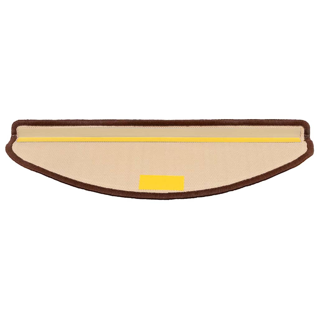 Stufenmatten Selbstklebend 10 Stk. 65x21x4 cm Braun