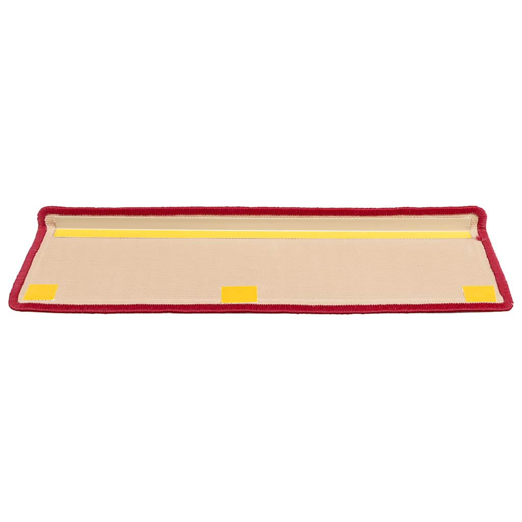 Stufenmatten Selbstklebend 10 Stk. 65x21x4 cm Rot