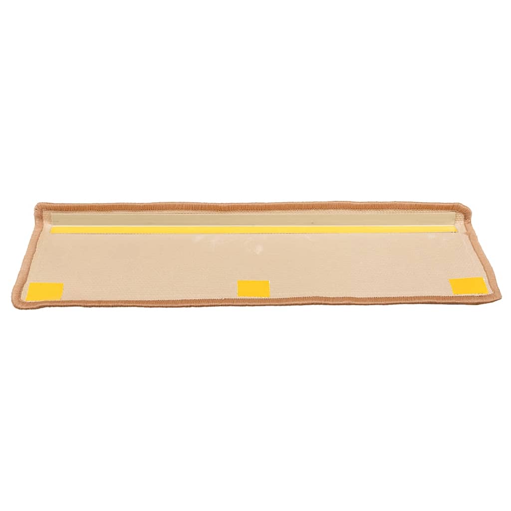 Stufenmatten Selbstklebend 5 Stk. 65x21x4 cm Beige