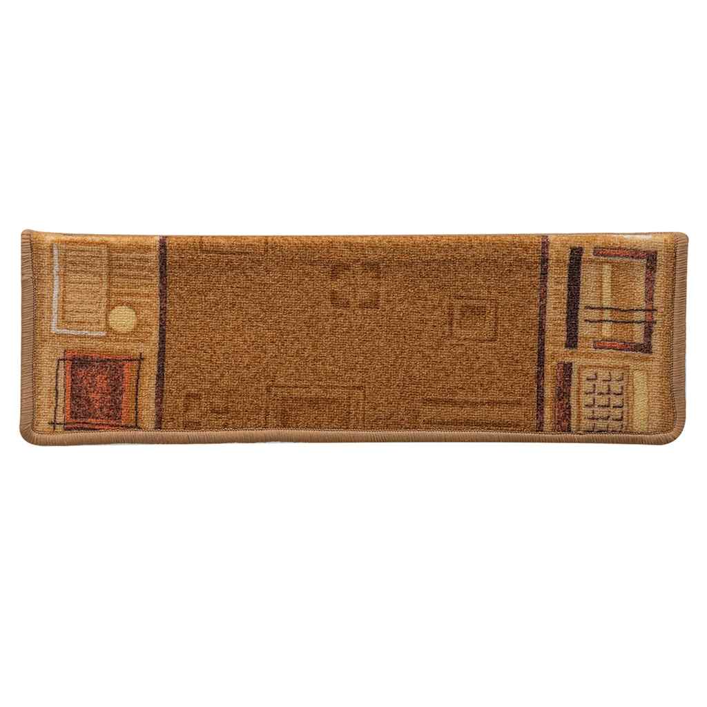 Stufenmatten Selbstklebend 5 Stk. 65x21x4 cm Beige