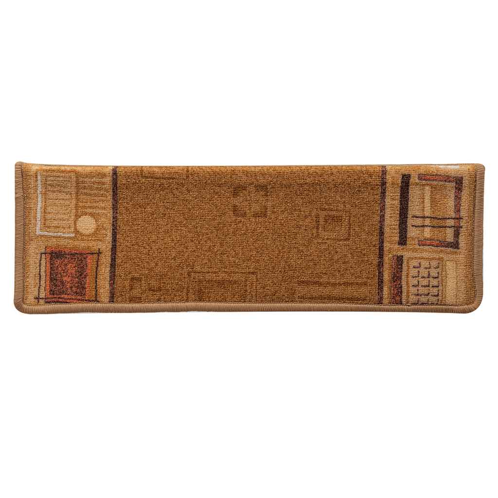 Stufenmatten Selbstklebend 10 Stk. 65x21x4 cm Beige