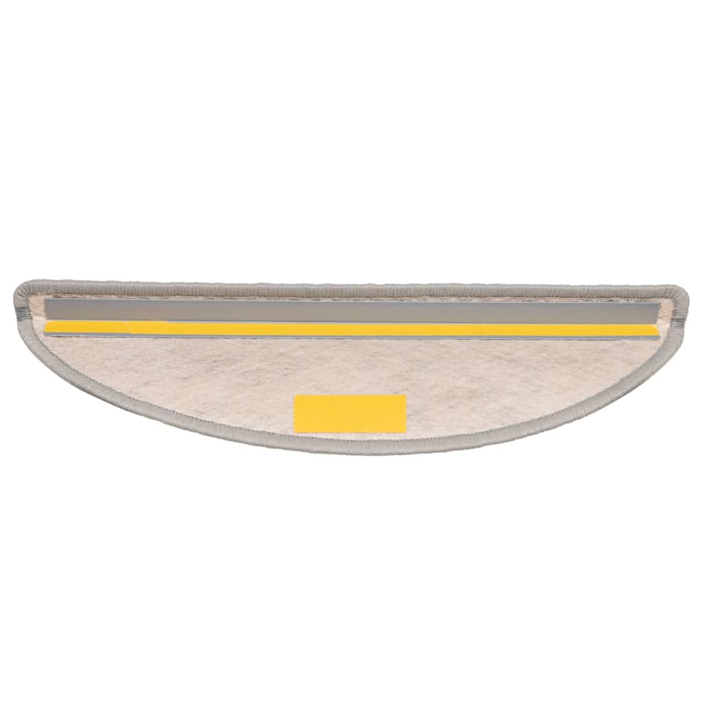Stufenmatten Selbstklebend Sisal-Look 15 Stk. 56x17x3 Platina