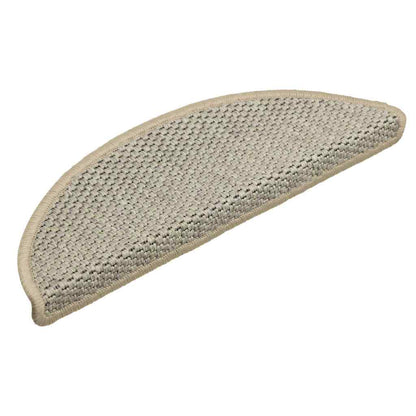 Stufenmatten Selbstklebend Sisal-Look 15 Stk 56x17x3 Hellgrün