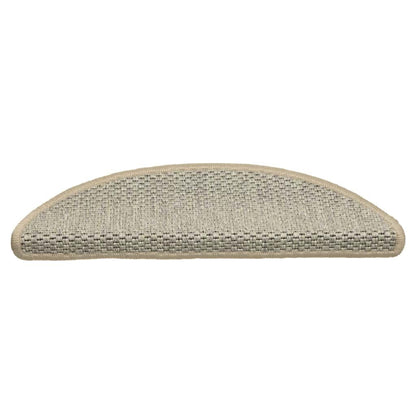 Stufenmatten Selbstklebend Sisal-Look 15 Stk 56x17x3 Hellgrün