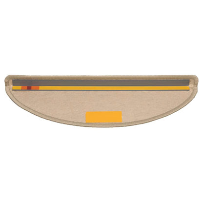 Stufenmatten Selbstklebend Sisal 15 Stk. 56x17x3cm Dunkelbeige