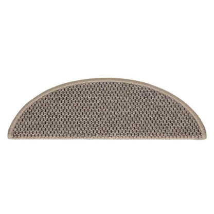 Stufenmatten Selbstklebend Sisal 15 Stk. 56x17x3cm Dunkelbeige