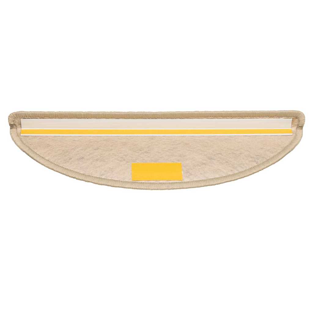 Stufenmatten Selbstklebend Sisal-Optik 15 Stk. 56x17x3 cm Sand
