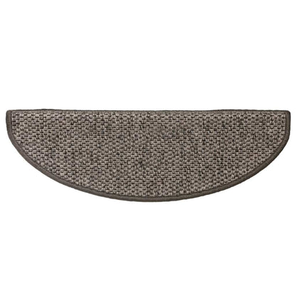 Stufenmatten Selbstklebend Sisal 15 Stk. 65x21x4 cm Grau-Beige