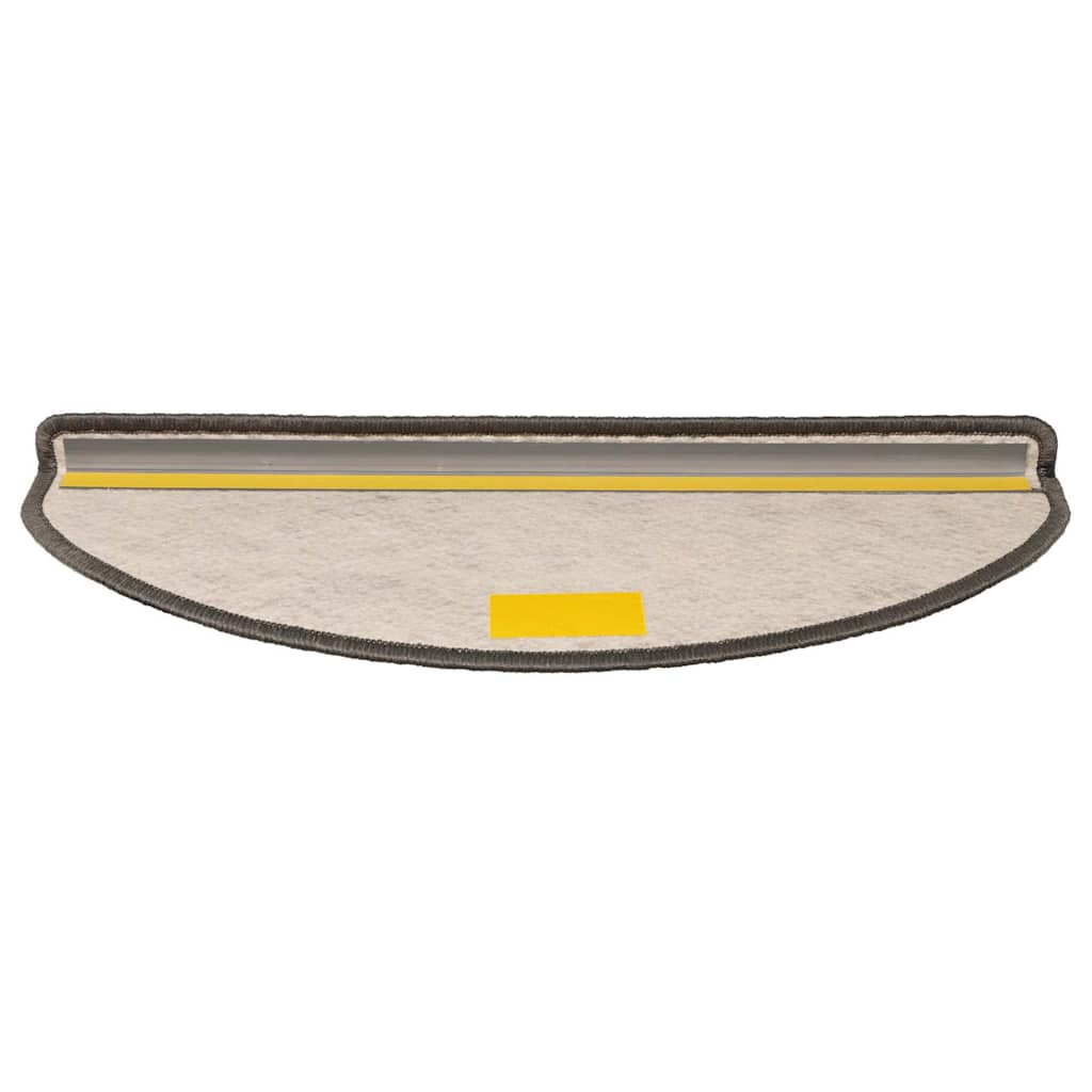 Stufenmatten Selbstklebend Sisal 15 Stk. 65x21x4 cm Grau-Beige