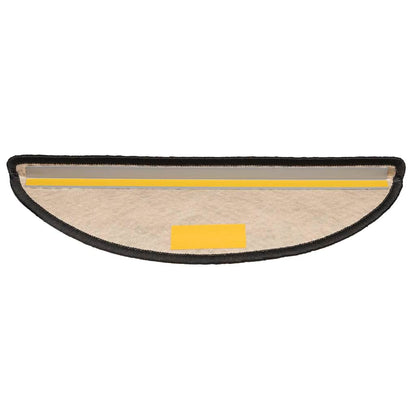 Stufenmatten Selbstklebend Sisal 15 Stk. 65x21x4 cm Anthrazit