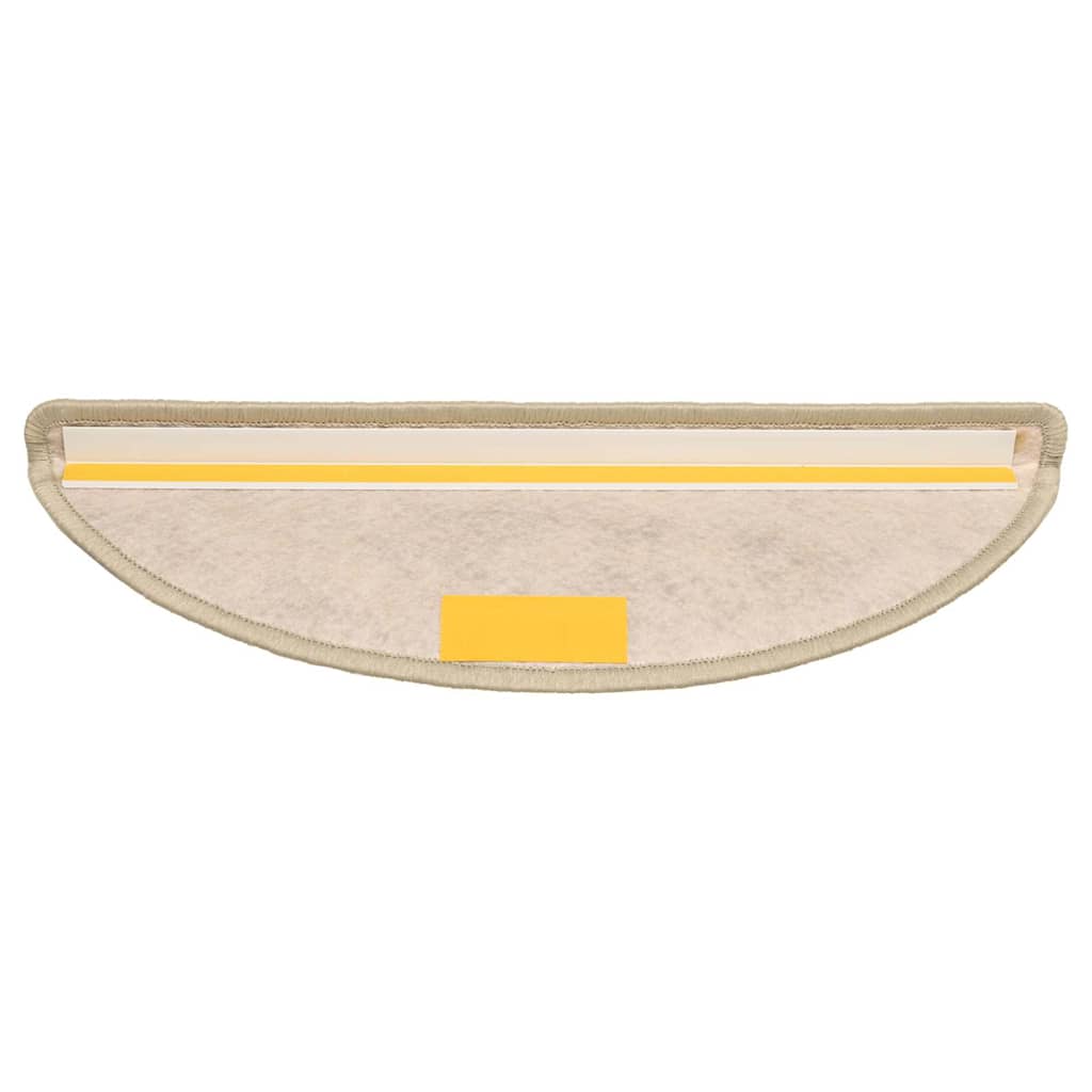 Stufenmatten Selbstklebend Sisal-Look 15 Stk 65x21x4 Hellbeige
