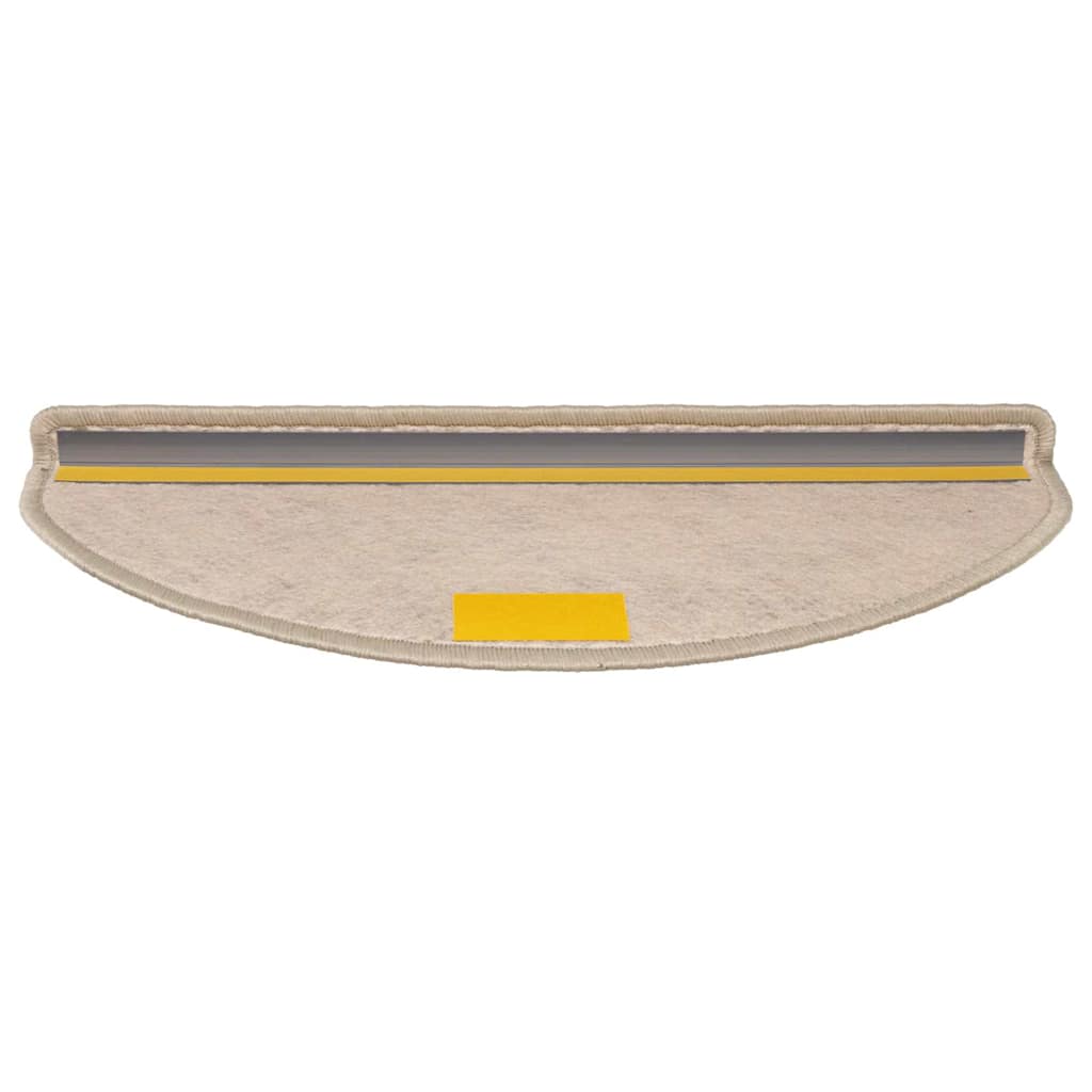 Stufenmatten Selbstklebend Sisal 15 Stk. 65x21x4cm Dunkelbeige