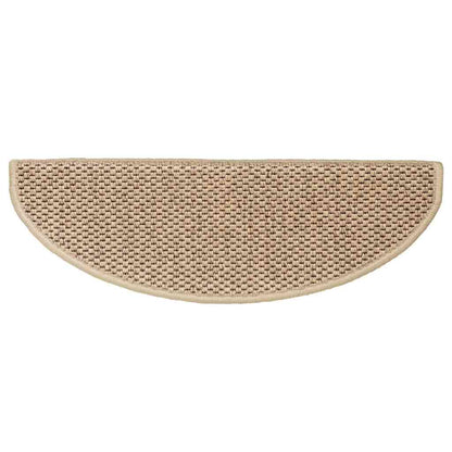 Stufenmatten Selbstklebend Sisal-Optik 15 Stk. 65x21x4 cm Sand