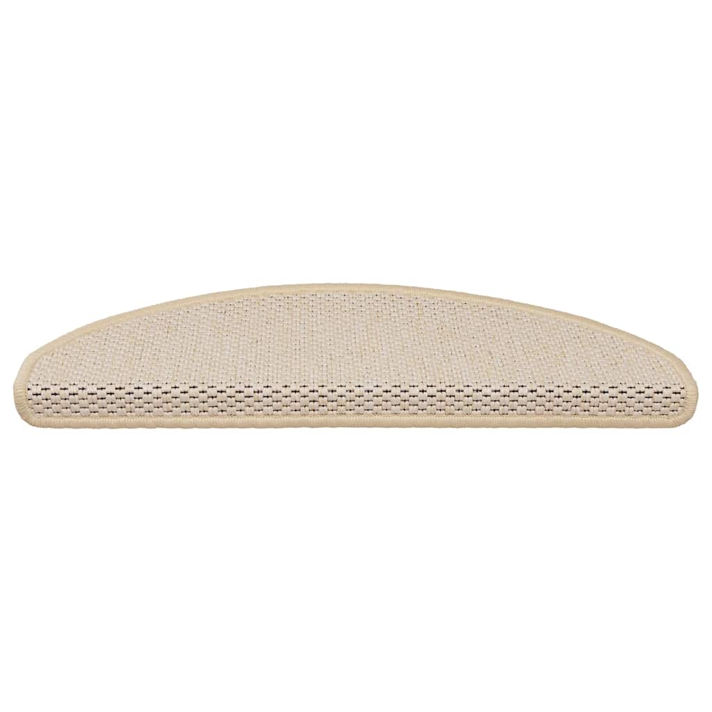 Stufenmatten Selbstklebend Sisal-Look 15 Stk. 65x21x4 Berber