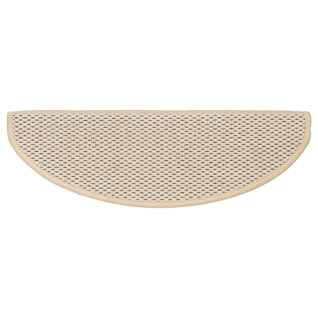 Stufenmatten Selbstklebend Sisal-Look 15 Stk. 65x21x4 Berber