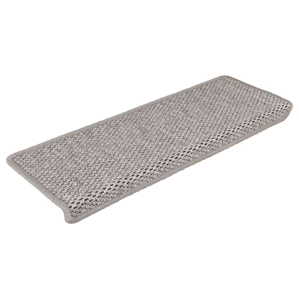 Stufenmatten Selbstklebend Sisal-Optik 15 Stk. 65x21x4 cm