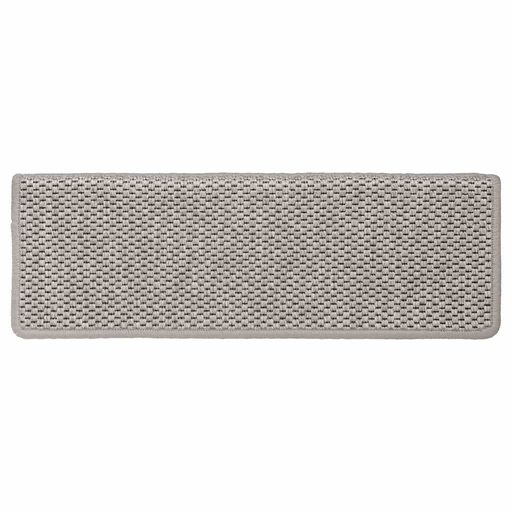 Stufenmatten Selbstklebend Sisal-Optik 15 Stk. 65x21x4 cm