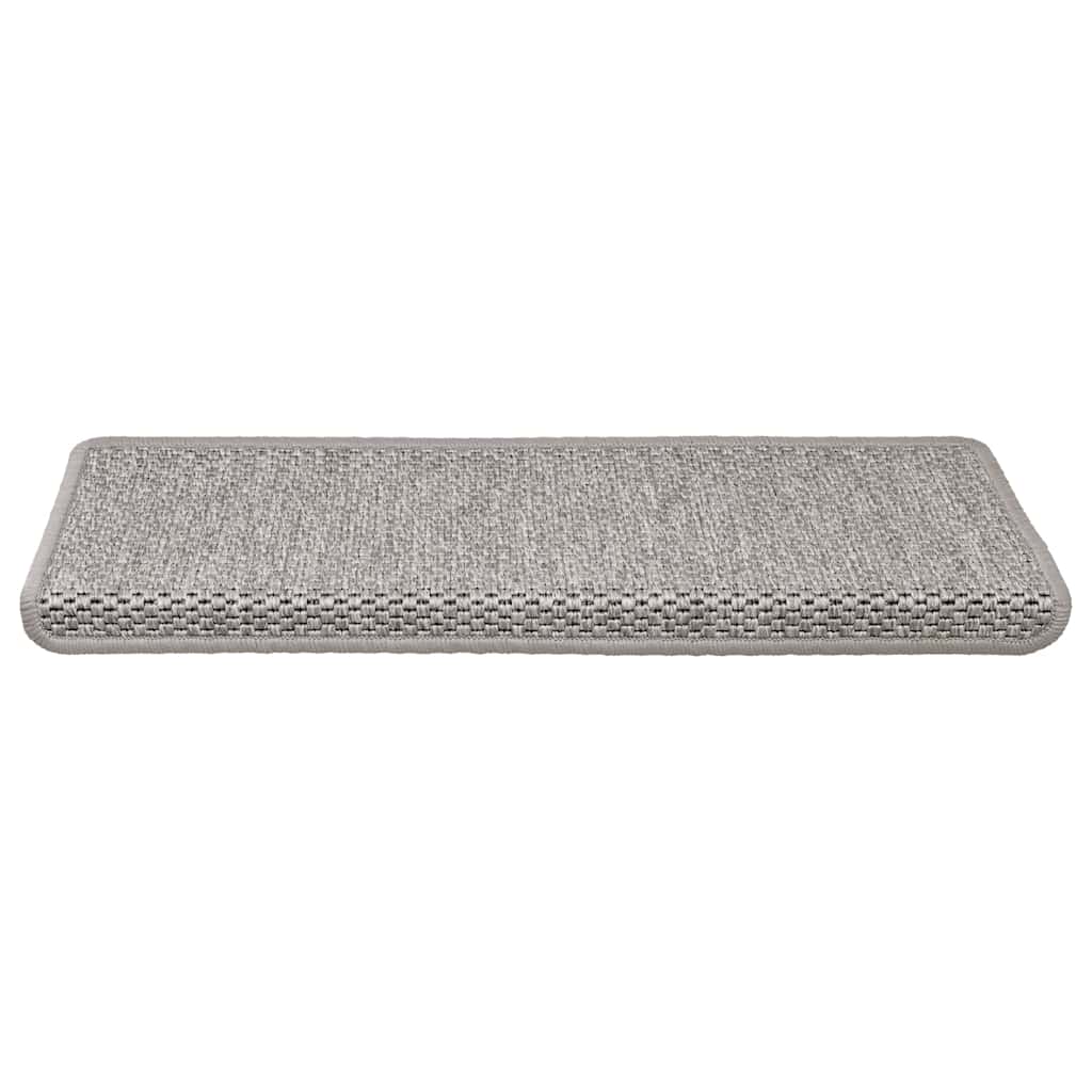 Stufenmatten Selbstklebend Sisal-Optik 15 Stk. 65x21x4 cm