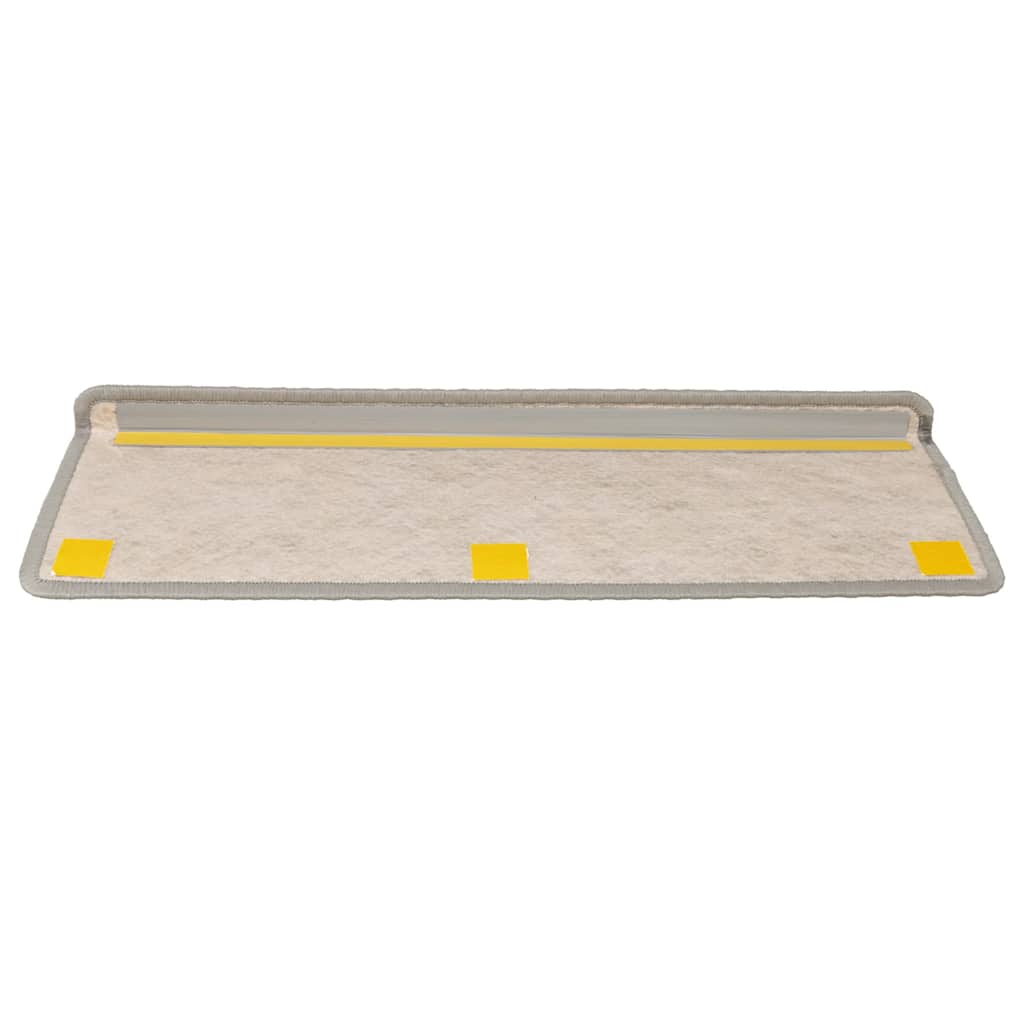 Treppenmatten Selbstklebend Sisal-Optik 15 Stk. 65x21x4 cm