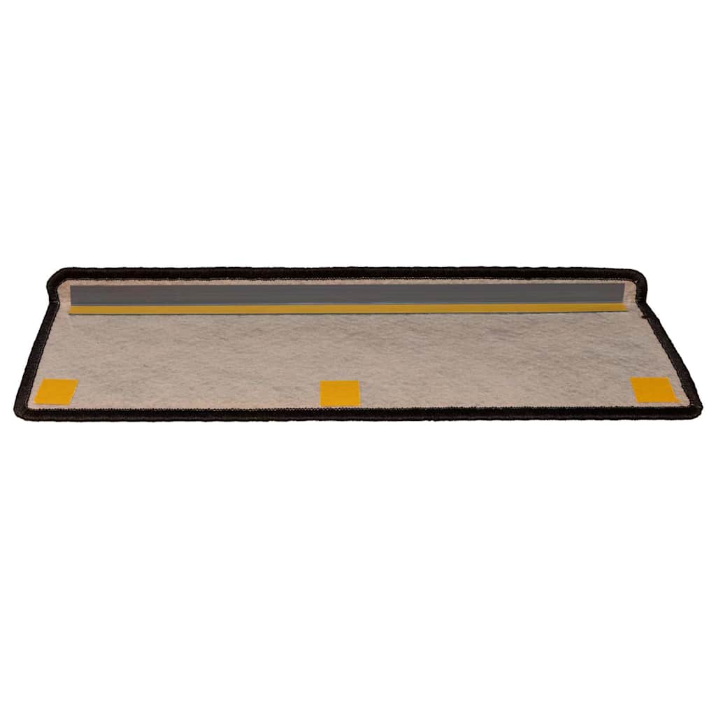Stufenmatten Selbstklebend Sisal 15 Stk. 65x21x4 cm Anthrazit