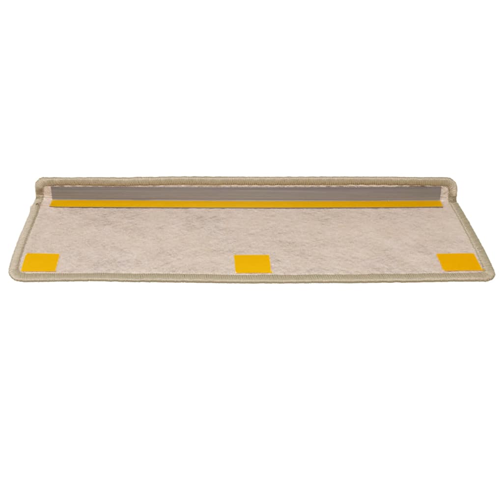 Treppenmatten Selbstklebend Sisal-Look 15 Stk 65x21x4 Hellgrün