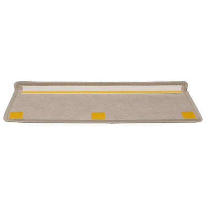 Stufenmatten Selbstklebend Sisal 15 Stk. 65x21x4cm Dunkelbeige