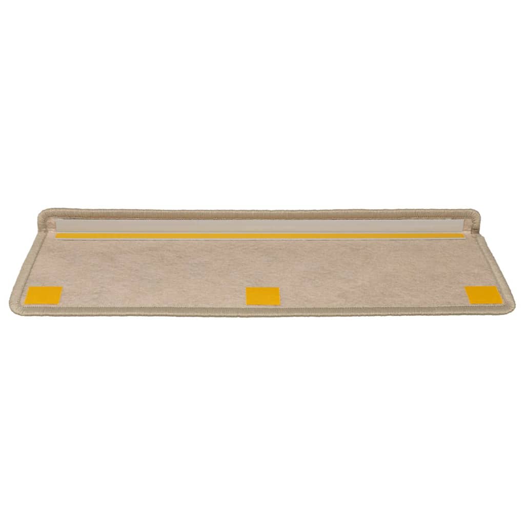Stufenmatten Selbstklebend Sisal-Optik 15 Stk. 65x21x4 cm Sand