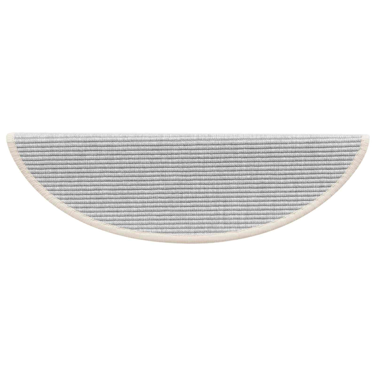 Stufenmatten 15 Stk. 56x17x3 cm Silber Halbrund