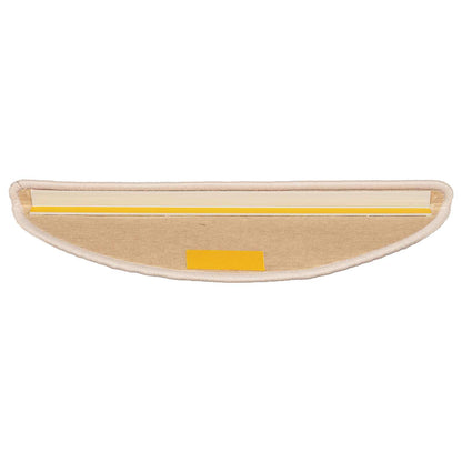 Stufenmatten 15 Stk. 56x17x3 cm Hellbeige Halbrund