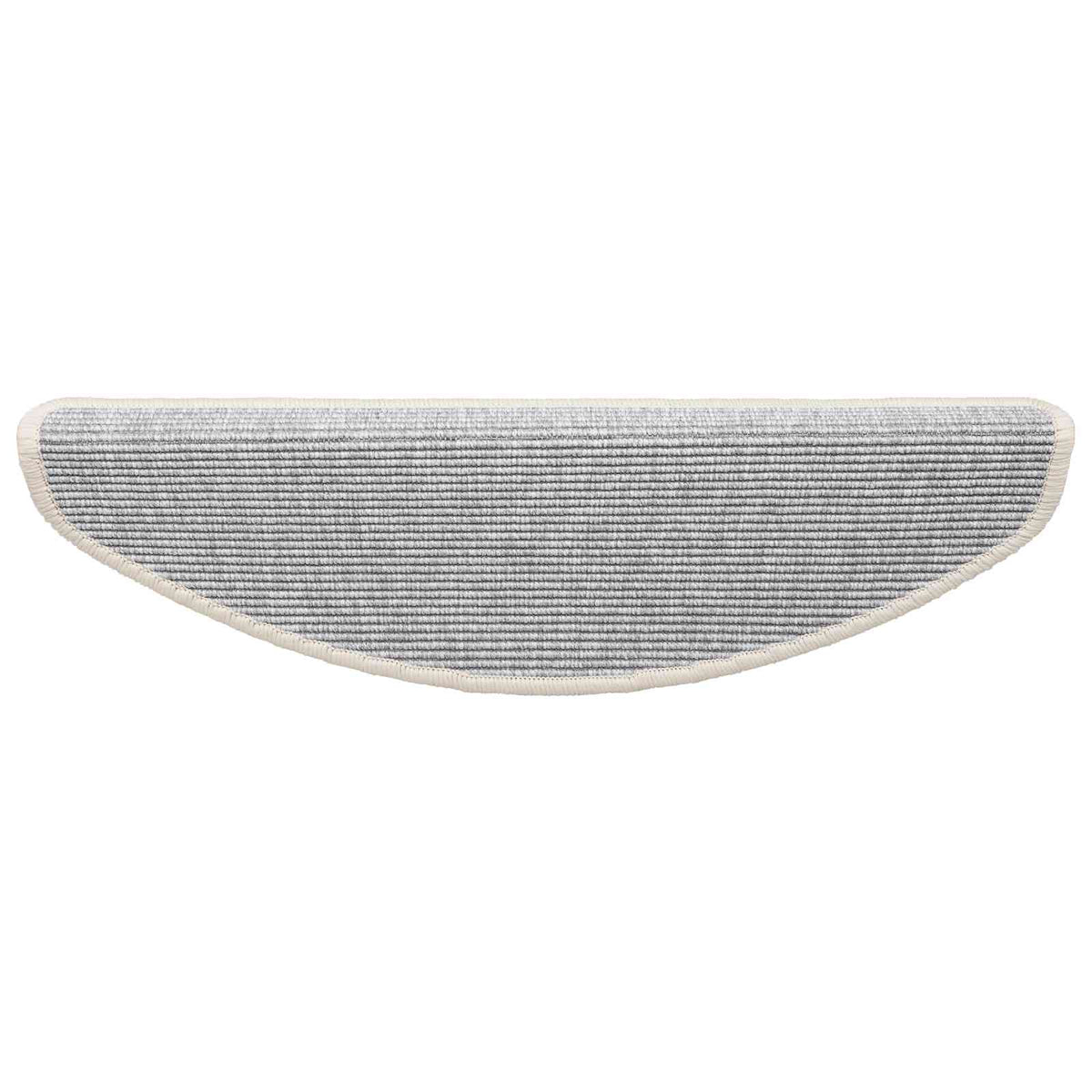 Stufenmatten 15 Stk. 65x21x4 cm Silber Halbrund Groß