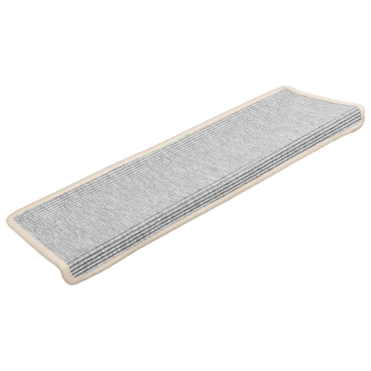 Stufenmatten 15 Stk. 65x21x4 cm Silber Rechteckiger Rand