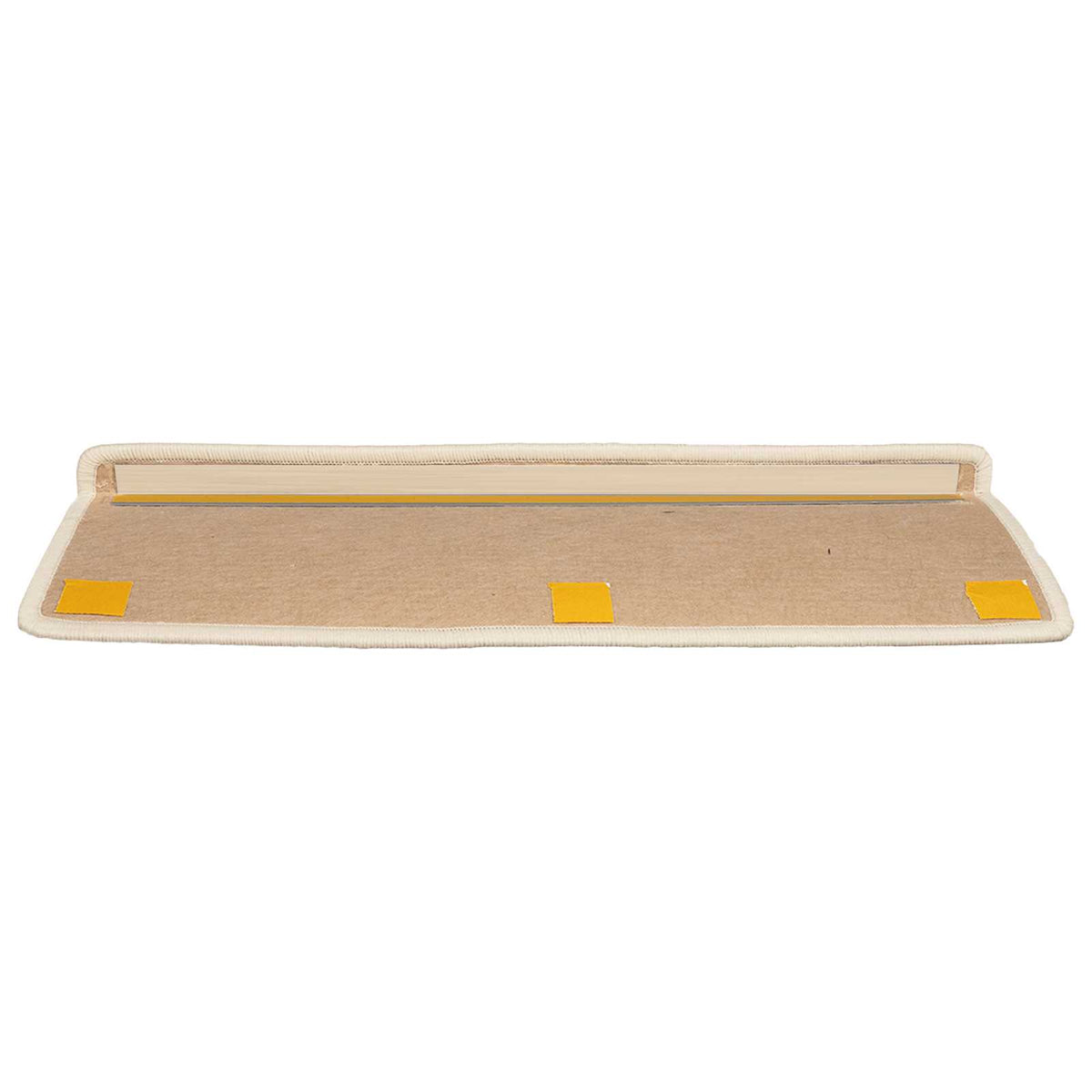 Stufenmatten 15 Stk. 65x21x4 cm Silber Rechteckiger Rand