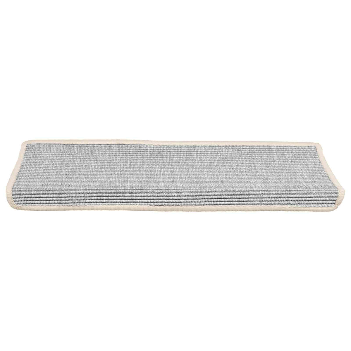 Stufenmatten 15 Stk. 65x21x4 cm Silber Rechteckiger Rand