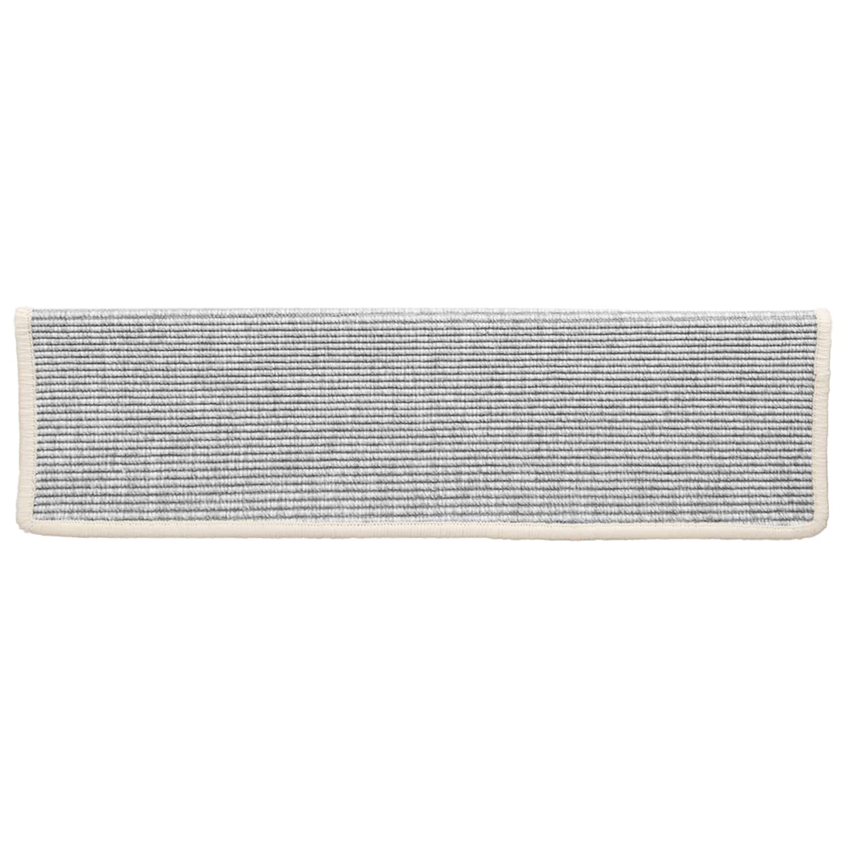 Stufenmatten 15 Stk. 65x21x4 cm Silber Rechteckiger Rand