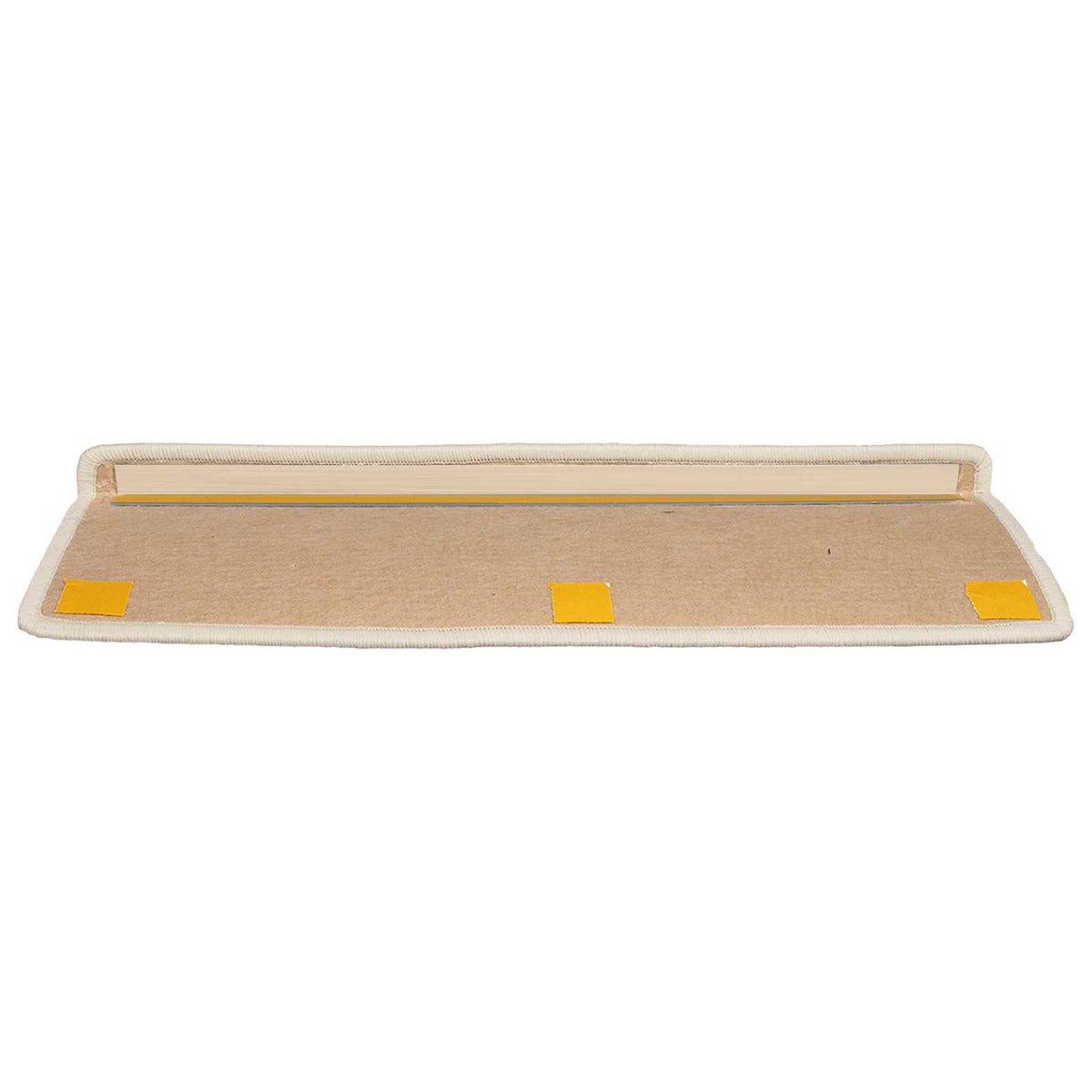 Stufenmatten 15 Stk. 65x21x4 cm Hellbeige Rechteckiger Rand