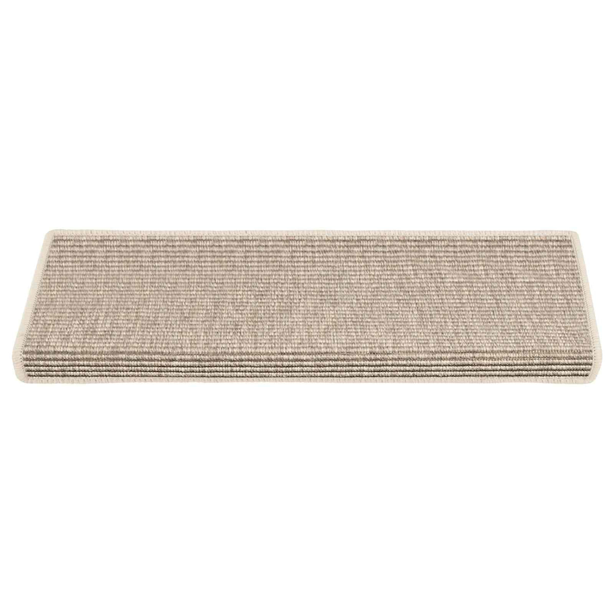 Stufenmatten 15 Stk. 65x21x4 cm Hellbeige Rechteckiger Rand