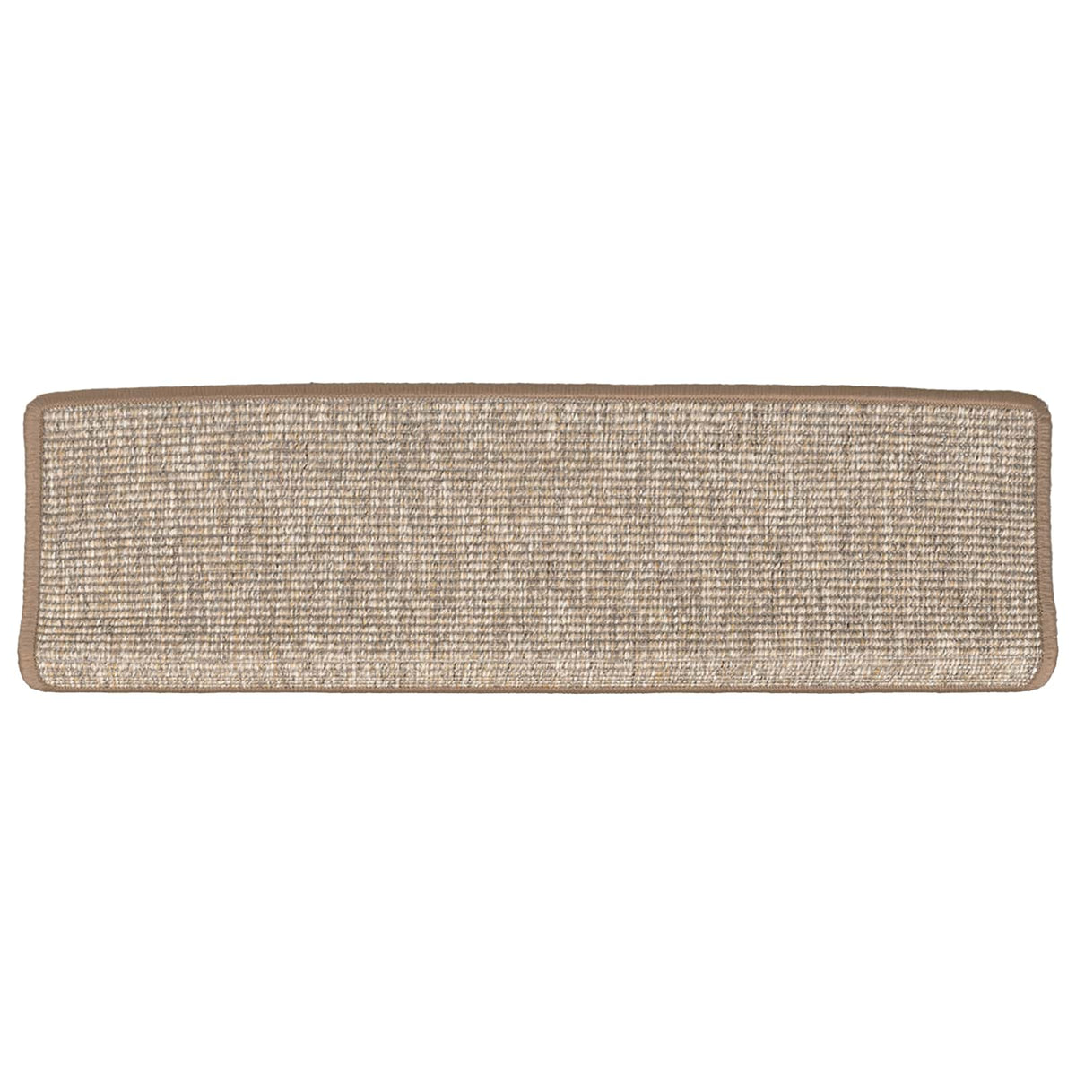 Stufenmatten 15 Stk. 65x21x4 cm Hellbraun Rechteckiger Rand