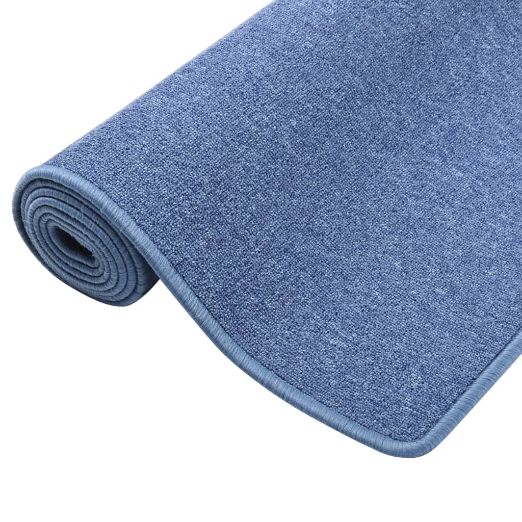 Teppichläufer Blau 50x250 cm